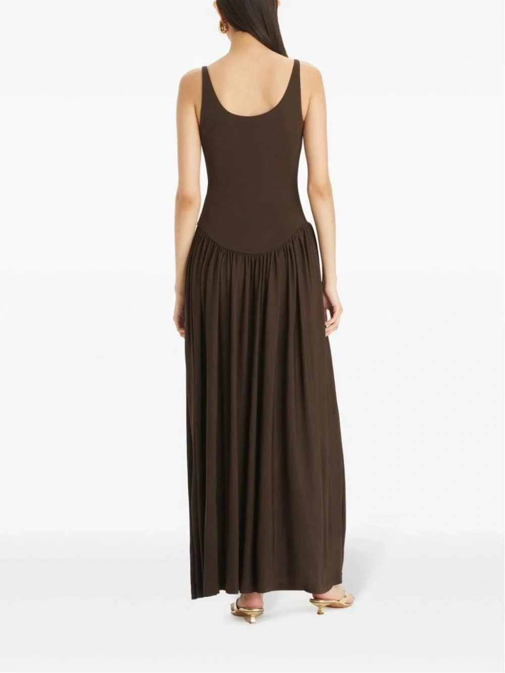 New Tory Burch Jersey Clip Tank Dress